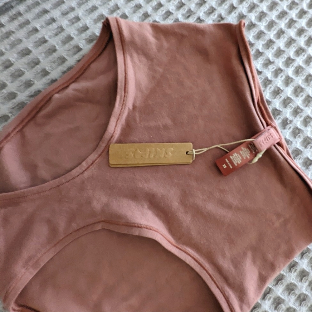 SKIMS COTTON JERSEY FULL BRIEF | ROSE CLAY